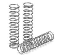 GUNGY Muelles de Compresion de Acero Inoxidable Resorte de Compresión 90mm Diámetro Alambre 2,2mm Diámetro interior 16mm Fuerza del Resorte 9,45kg 4 Piezas