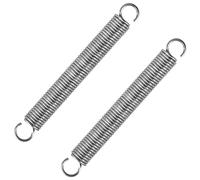 GUNGY Resortes de Extensión 100mm Muelles de Tensión con Gancho Muelle de Acero Inoxidable Diámetro Exterior 12mm Diámetro Alambre 1,5mm Fuerza Resorte 6KG 2 Piezas