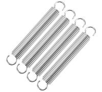 GUNGY Resortes de Extensión 100mm Muelles de Tensión con Gancho Muelle de Acero Inoxidable Diámetro Exterior 14mm Diámetro Alambre 1,8 mm Fuerza Resorte 7,60KG 4 Piezas