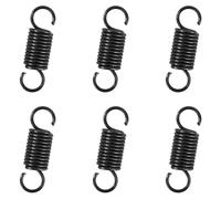GUNGY Resortes de Extensión 10mm Muelles de Tensión con Gancho Muelle de alambre de piano Diámetro Exterior 3mm Diámetro Alambre 0,4mm Fuerza Resorte 0,4KG 20 Piezas