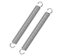 GUNGY Resortes de Extensión 150mm Muelles de Tensión con Gancho Muelle de Acero Inoxidable Diámetro Exterior 16mm Diámetro Alambre 2,5mm Fuerza Resorte 19KG 2 Piezas