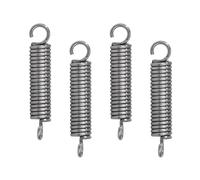 GUNGY Resortes de Extensión 15mm Muelles de Tensión con Gancho 90 Grados Muelle de Acero Inoxidable Diámetro Exterior 3mm Diámetro Alambre 0,5 mm Fuerza Resorte 0,9KG 20 Piezas