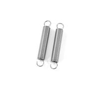 GUNGY Resortes de Extensión 25mm Muelles de Tensión con Gancho Muelle de Acero Inoxidable Diámetro Exterior 4mm Diámetro Alambre 0,45 mm Fuerza Resorte 0,49KG 20 Piezas