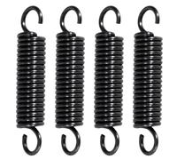 GUNGY Resortes de Extensión 25mm Muelles de Tensión con Gancho Muelle de alambre de piano Diámetro Exterior 5mm Diámetro Alambre 0,8mm Fuerza Resorte 2,1kg 20 Piezas