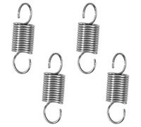 GUNGY Resortes de Extensión 30mm Muelles de Tensión con Gancho 90 Grados Muelle de Acero Inoxidable Diámetro Exterior 10mm Diámetro Alambre 1,0 mm Fuerza Resorte 1,5KG 10 Piezas