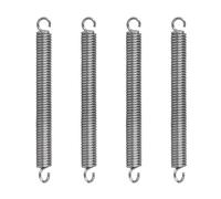 GUNGY Resortes de Extensión 30mm Muelles de Tensión con Gancho 90 Grados Muelle de Acero Inoxidable Diámetro Exterior 3mm Diámetro Alambre 0,5 mm Fuerza Resorte 0,9KG 20 Piezas