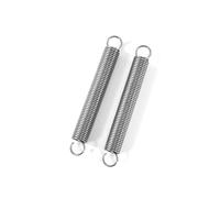 GUNGY Resortes de Extensión 30mm Muelles de Tensión con Gancho Muelle de Acero Inoxidable Diámetro Exterior 4mm Diámetro Alambre 0,45 mm Fuerza Resorte 0,49KG 20 Piezas