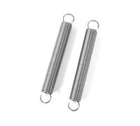 GUNGY Resortes de Extensión 30mm Muelles de Tensión con Gancho Muelle de Acero Inoxidable Diámetro Exterior 4mm Diámetro Alambre 0,4 mm Fuerza Resorte 0,33KG 20 Piezas