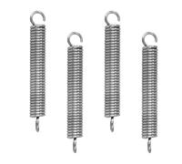 GUNGY Resortes de Extensión 35mm Muelles de Tensión con Gancho 90 Grados Muelle de Acero Inoxidable Diámetro Exterior 5mm Diámetro Alambre 0,8 mm Fuerza Resorte 2,1KG 20 Piezas