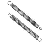 GUNGY Resortes de Extensión 40mm Muelles de Tensión con Gancho 90 Grados Muelle de Acero Inoxidable Diámetro Exterior 4mm Diámetro Alambre 0,6 mm Fuerza Resorte 1,1KG 20 Piezas