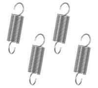GUNGY Resortes de Extensión 45mm Muelles de Tensión con Gancho 90 Grados Muelle de Acero Inoxidable Diámetro Exterior 12mm Diámetro Alambre 1,2 mm Fuerza Resorte 3,2KG 4 Piezas
