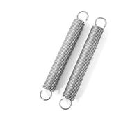 GUNGY Resortes de Extensión 45mm Muelles de Tensión con Gancho Muelle de Acero Inoxidable Diámetro Exterior 6mm Diámetro Alambre 0,6 mm Fuerza Resorte 0,83KG 20 Piezas