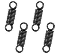 GUNGY Resortes de Extensión 50mm Muelles de Tensión con Gancho 180 Grados 2 Vueltas Muelle de alambre de piano Diámetro Exterior 14mm Diámetro Alambre 2,3mm Fuerza Resorte 15,8KG 4 Piezas