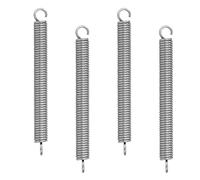 GUNGY Resortes de Extensión 50mm Muelles de Tensión con Gancho 90 Grados Muelle de Acero Inoxidable Diámetro Exterior 5mm Diámetro Alambre 0,8 mm Fuerza Resorte 2,1KG 20 Piezas