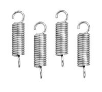 GUNGY Resortes de Extensión 50mm Muelles de Tensión con Gancho 90 Grados Muelle de Acero Inoxidable Diámetro Exterior 12mm Diámetro Alambre 2,0 mm Fuerza Resorte 12,3KG 4 Piezas