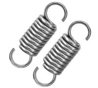 GUNGY Resortes de Extensión 50mm Muelles de Tensión con Gancho Muelle de Acero Inoxidable Diámetro Exterior 16mm Diámetro Alambre 2,5mm Fuerza Resorte 19KG 2 Piezas