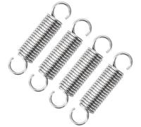 GUNGY Resortes de Extensión 50mm Muelles de Tensión con Gancho Muelle de Acero Inoxidable Diámetro Exterior 12mm Diámetro Alambre 1,6 mm Fuerza Resorte 6,41KG 4 Piezas