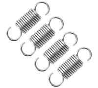 GUNGY Resortes de Extensión 50mm Muelles de Tensión con Gancho Muelle de Acero Inoxidable Diámetro Exterior 16mm Diámetro Alambre 2,0 mm Fuerza Resorte 8,80KG 4 Piezas