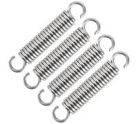 GUNGY Resortes de Extensión 60mm Muelles de Tensión con Gancho Muelle de Acero Inoxidable Diámetro Exterior 12mm Diámetro Alambre 2,0 mm Fuerza Resorte 12,3KG 4 Piezas