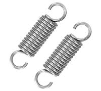GUNGY Resortes de Extensión 60mm Muelles de Tensión con Gancho Muelle de Acero Inoxidable Diámetro Exterior 16mm Diámetro Alambre 2,5mm Fuerza Resorte 19KG 2 Piezas