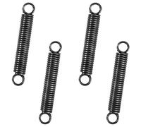 GUNGY Resortes de Extensión 65mm Muelles de Tensión con Gancho 180 Grados 2 Vueltas Muelle de alambre de piano Diámetro Exterior 10mm Diámetro Alambre 1,6mm Fuerza Resorte 7,9KG 4 Piezas