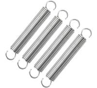 GUNGY Resortes de Extensión 65mm Muelles de Tensión con Gancho Muelle de Acero Inoxidable Diámetro Exterior 10mm Diámetro Alambre 1,2 mm Fuerza Resorte 3,16KG 4 Piezas