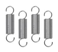 GUNGY Resortes de Extensión 65mm Muelles de Tensión con Gancho Muelle de Acero Inoxidable Diámetro Exterior 16mm Diámetro Alambre 1,7 mm Fuerza Resorte 4,4KG 4 Piezas