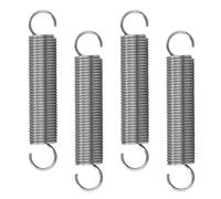 GUNGY Resortes de Extensión 65mm Muelles de Tensión con Gancho Muelle de Acero Inoxidable Diámetro Exterior 12mm Diámetro Alambre 1,2 mm Fuerza Resorte 3,2KG 4 Piezas