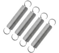 GUNGY Resortes de Extensión 65mm Muelles de Tensión con Gancho Muelle de Acero Inoxidable Diámetro Exterior 12mm Diámetro Alambre 1,4 mm Fuerza Resorte 4,87KG 4 Piezas