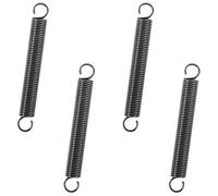 GUNGY Resortes de Extensión 65mm Muelles de Tensión con Gancho Muelle de alambre de piano Diámetro Exterior 8mm Diámetro Alambre 1,0mm Fuerza Resorte 2,5kg 10 Piezas