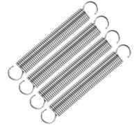 GUNGY Resortes de Extensión 70mm Muelles de Tensión con Gancho Muelle de Acero Inoxidable Diámetro Exterior 10mm Diámetro Alambre 1,1 mm Fuerza Resorte 2,37KG 4 Piezas