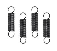 GUNGY Resortes de Extensión 70mm Muelles de Tensión con Gancho Muelle de alambre de piano Diámetro Exterior 16mm Diámetro Alambre 1,6mm Fuerza Resorte 4,4kg 4 Piezas