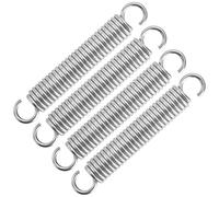 GUNGY Resortes de Extensión 75mm Muelles de Tensión con Gancho Muelle de Acero Inoxidable Diámetro Exterior 12mm Diámetro Alambre 2,0 mm Fuerza Resorte 12,3KG 4 Piezas