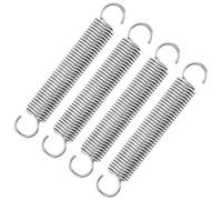 GUNGY Resortes de Extensión 75mm Muelles de Tensión con Gancho Muelle de Acero Inoxidable Diámetro Exterior 12mm Diámetro Alambre 1,4 mm Fuerza Resorte 4,87KG 4 Piezas