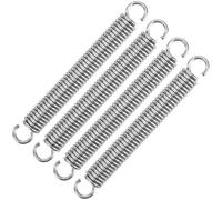 GUNGY Resortes de Extensión 80mm Muelles de Tensión con Gancho Muelle de Acero Inoxidable Diámetro Exterior 10mm Diámetro Alambre 1,6 mm Fuerza Resorte 7,91KG 4 Piezas
