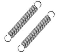 GUNGY Resortes de Extensión 80mm Muelles de Tensión con Gancho Muelle de Acero Inoxidable Diámetro Exterior 12mm Diámetro Alambre 1,5mm Fuerza Resorte 6KG 2 Piezas