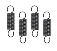 GUNGY Resortes de Extensión 80mm Muelles de Tensión con Gancho Muelle de alambre de piano Diámetro Exterior 20mm Diámetro Alambre 2,0mm Fuerza Resorte 8,0kg 4 Piezas