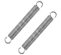 GUNGY Resortes de Extensión 90mm Muelles de Tensión con Gancho Muelle de Acero Inoxidable Diámetro Exterior 12mm Diámetro Alambre 1,5mm Fuerza Resorte 6KG 2 Piezas
