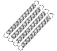 GUNGY Resortes de Extensión 90mm Muelles de Tensión con Gancho Muelle de Acero Inoxidable Diámetro Exterior 10mm Diámetro Alambre 1,6 mm Fuerza Resorte 7,91KG 4 Piezas