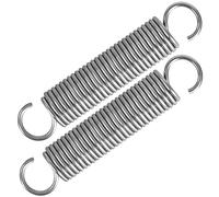GUNGY Resortes de Extensión 90mm Muelles de Tensión con Gancho Muelle de Acero Inoxidable Diámetro Exterior 18mm Diámetro Alambre 2mm Fuerza Resorte 8,3KG 2 Piezas