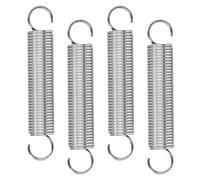 GUNGY Resortes de Extensión 90mm Muelles de Tensión con Gancho Muelle de Acero Inoxidable Diámetro Exterior 16mm Diámetro Alambre 1,7 mm Fuerza Resorte 4,4KG 4 Piezas