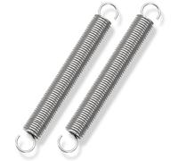 GUNGY Resortes de Tensión 150mm Muelles de Extensión con Gancho Muelle de Acero Inoxidable Diámetro Exterior 16mm Diámetro Alambre 2mm Fuerza Resorte 8,8KG 2 Piezas
