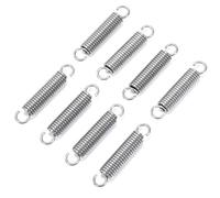 GUNGY Resortes de Tensión 50mm Muelles de Extensión con Gancho Muelle de Acero Inoxidable Diámetro Exterior 10mm Diámetro Alambre 1,6mm Fuerza Resorte 7,9KG 8 Piezas
