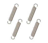 GUNGY Resortes de Tensión 60mm Muelles de Extensión con Gancho Muelle de Acero Inoxidable Diámetro Exterior 10mm Diámetro Alambre 1,6mm Fuerza Resorte 8KG 4 Piezas