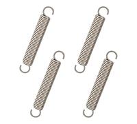 GUNGY Resortes de Tensión 70mm Muelles de Extensión con Gancho Muelle de Acero Inoxidable Diámetro Exterior 10mm Diámetro Alambre 1,6mm Fuerza Resorte 8KG 4 Piezas