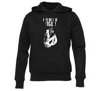 Gunmant Rocky Eye of The Tiger Boxing Sudadera Negro para Hombre Mujer Unisex Manga Larga Cuello Redondo Hoodie Black Unisex M