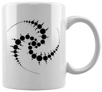 GUNMANTOR Círculo De Cultivos De Windmill Hill Taza Blanca De Cerámica Hogar De Oficina De La Taza Del Agua Té Café
