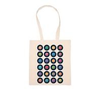GUNMANTOR Colección De Discos De Vinilo Bolsa De Compras Beige Durable Reutilizable Eco Friendly Reusable Shopping Bag