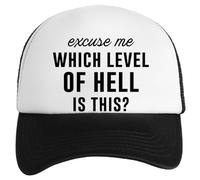 GUNMANTOR Disculpe ¿Qué Nivel De Infierno Es Este Gorra Clásica De Béisbol para Niños y Niñas Unisex