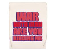 GUNMANTOR ¿La Guerra Con Irán Es Broma Beige Deporte Bolsa el Gimnasio Duradera Respetuosa con el medio ambiente